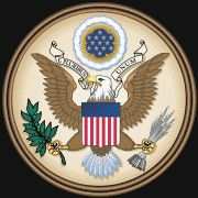 USAn virallinen sinetti - kansallislintu valkopäämerikotka